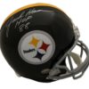 Jack Ham Autographed Pittsburgh Steelers TB Replica Helmet HOF JSA 13495