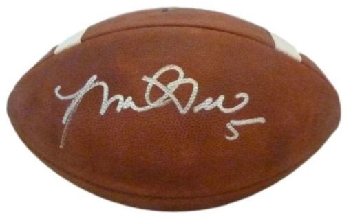 Manti Te'o Autographed Notre Dame Fighting Irish NCAA Football JSA 13502