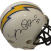 Manti Te'o Autographed/Signed San Diego Chargers Riddell Mini Helmet 13513