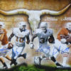 Texas Longhorns Legends Mccoy Young Williams Campbell Signed 16x20 Photo 13525