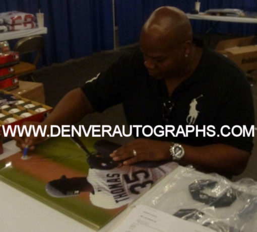 Frank Thomas Autographed/Signed Chicago White Sox 16x20 Photo Big Hurt JSA 13550