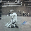 YA Tittle Autographed/Signed New York Giants 16x20 Photo HOF 13595