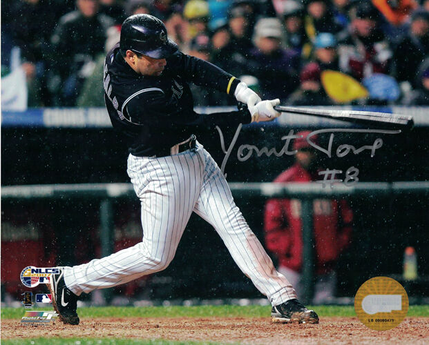 Yorvit Torrealba Autographed/Signed Rockies 8x10 Photo NLCS 13618