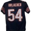 Brian Urlacher Autographed/Signed Chicago Bears XL Blue Jersey JSA 13653