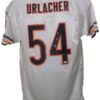 Brian Urlacher Autographed Chicago Bears White Reebok XL Jersey JSA 13655