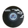 Semyon Varlamov Autographed/Signed Colorado Avalanche Logo Hockey Puck 13679