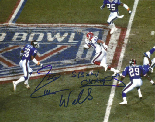 Everson Walls Autographed/Signed New York Giants 8x10 Photo 13692