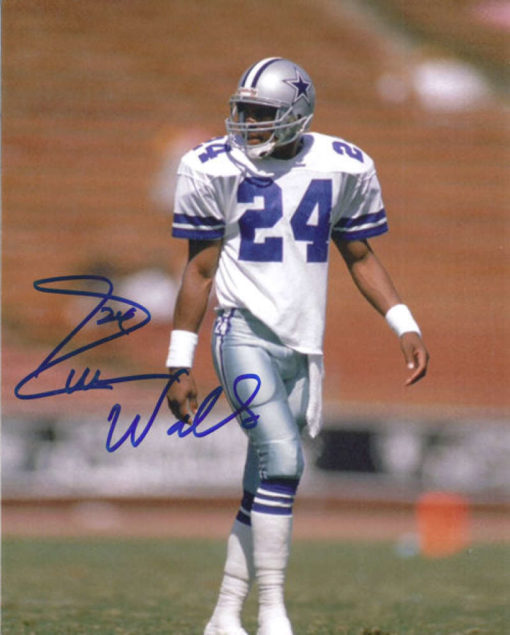Everson Walls Autographed/Signed Dallas Cowboys 8x10 Photo 13693