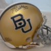 JD Walton Autographed/Signed Baylor Bears Riddell Mini Helmet 13702