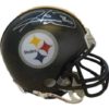 Hines Ward Autographed/Signed Pittsburgh Steelers Mini Helmet JSA 13715