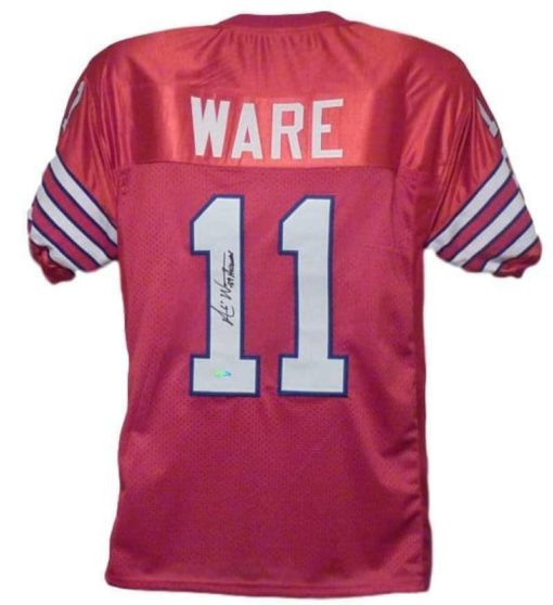 Andre Ware Autographed Houston Cougars Size XL Jersey 89 Heisman Tristar 13726