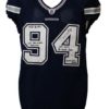 Demarcus Ware Autographed Dallas Cowboys Game Issued Blue Jersey JSA 13737