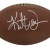Kurt Warner Autographed/Signed St Louis Rams Wilson Rubber Football JSA 13744