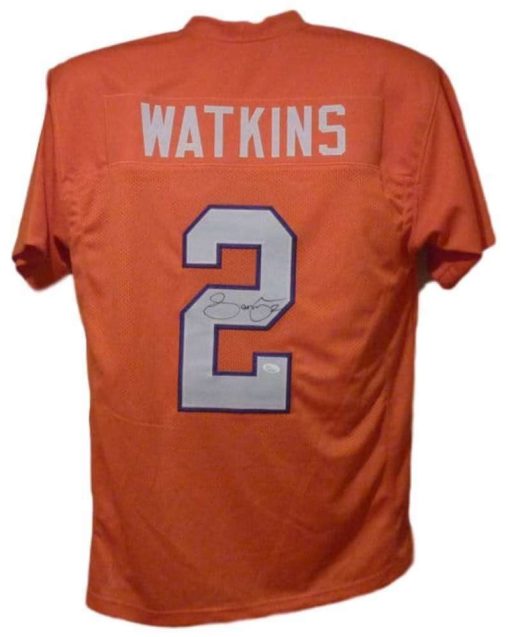 Sammy Watkins Autographed/Signed Clemson Tigers Orange XL Jersey JSA 13754