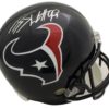 JJ Watt Autographed/Signed Houston Texans Replica Helmet JSA 13764