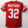 Ricky Watters Autographed/Signed San Francisco 49ers Red XL Jersey SGC 13765