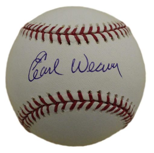 Earl Weaver Autographed/Signed Baltimore Orioles OML Baseball BAS 13768