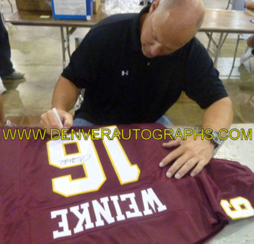 Chris Weinke Autographed Florida State Seminoles Maroon XL Jersey Heisman 13783