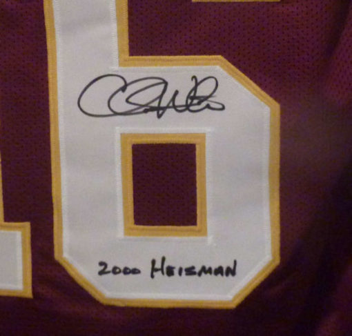 Chris Weinke Autographed Florida State Seminoles Maroon XL Jersey Heisman 13783
