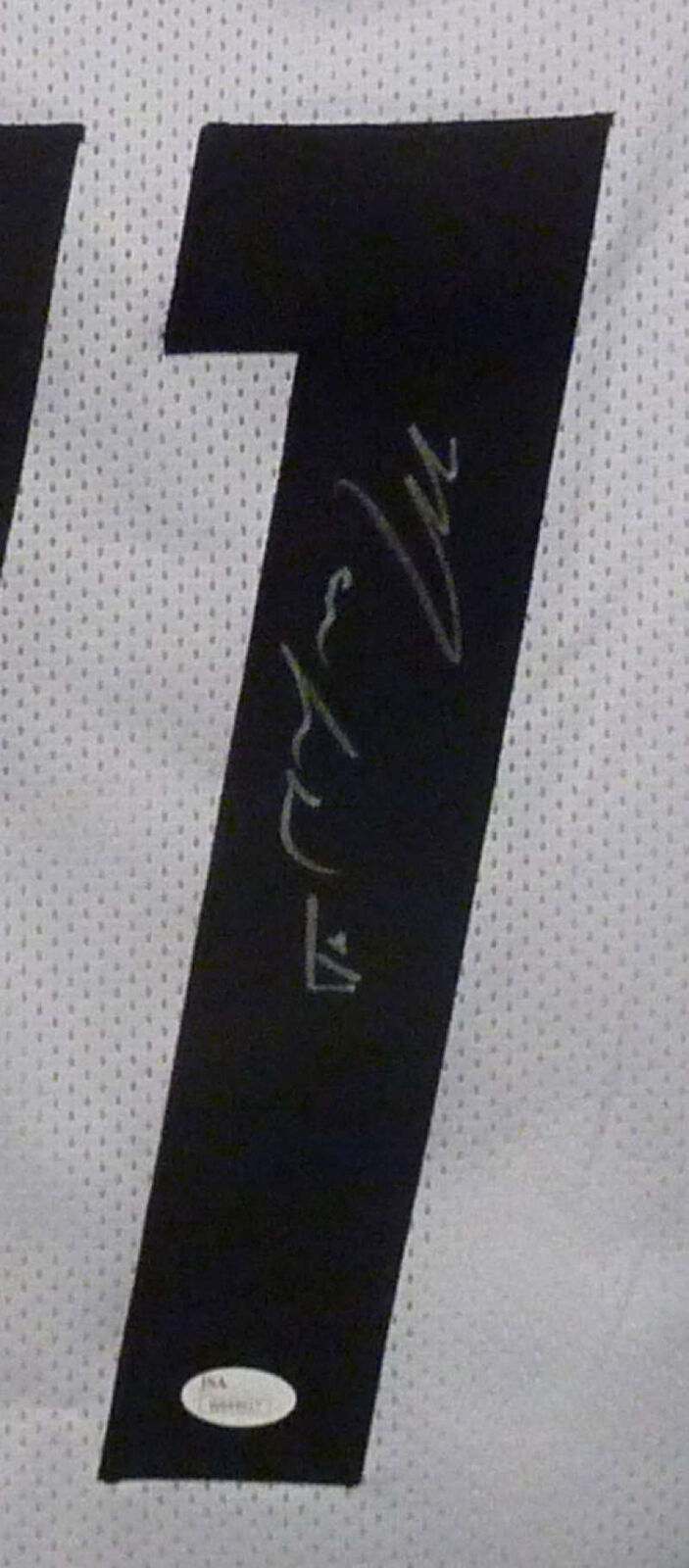Markus Wheaton Autographed Pittsburgh Steelers White XL Jersey JSA