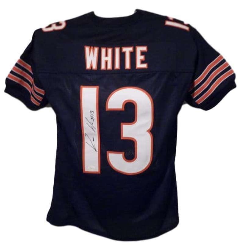 Kevin White Autographed/Signed Chicago Bears Blue XL Jersey JSA 13797