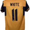 Kevin White Autographed West Virginia Mountaineers XL Yellow Jersey JSA 13798