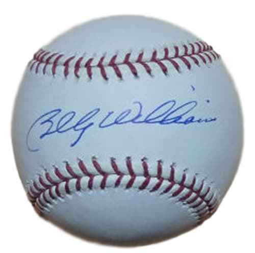 Billy Williams Autographed/Signed Chicago Cubs OML Baseball 13827