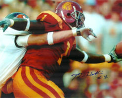 Mike Williams Autographed/Signed USC Trojans 8x10 Photo 13834