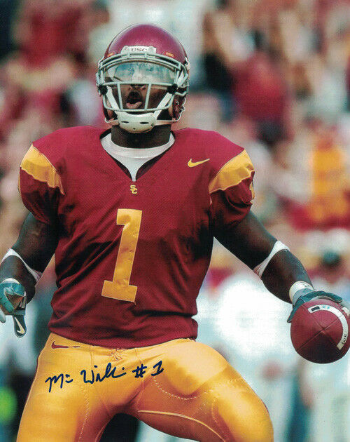 Mike Williams Autographed/Signed USC Trojans 8x10 Photo 13835