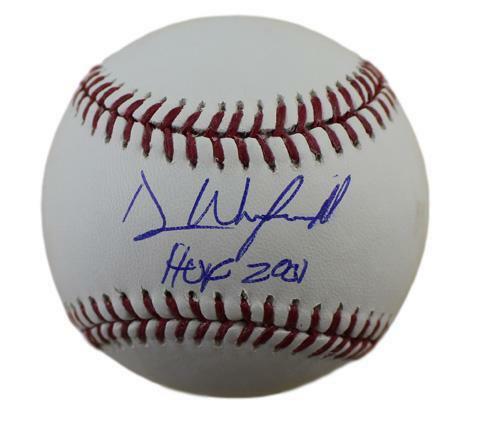 Dave Winfield Autographed New York Yankees OML Baseball HOF JSA 13871