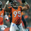 Derek Wolfe Autographed/Signed Denver Broncos 8x10 Photo JSA 13892 PF