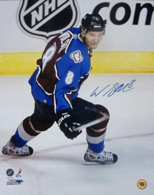 Wojtek Wolski Autographed/Signed Colorado Avalanche 16x20 Photo 13901 PF