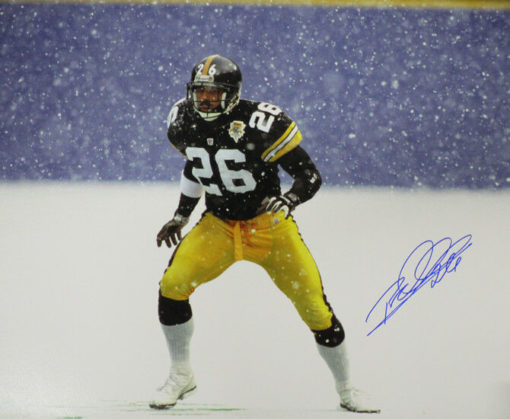Rod Woodson Autographed/Signed Pittsburgh Steelers 16x20 Photo 13913
