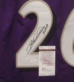 Rod Woodson Autographed Baltimore Ravens Purple XL Jersey HOF JSA 13917