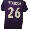 Rod Woodson Autographed Baltimore Ravens Purple XL Jersey HOF JSA 13917