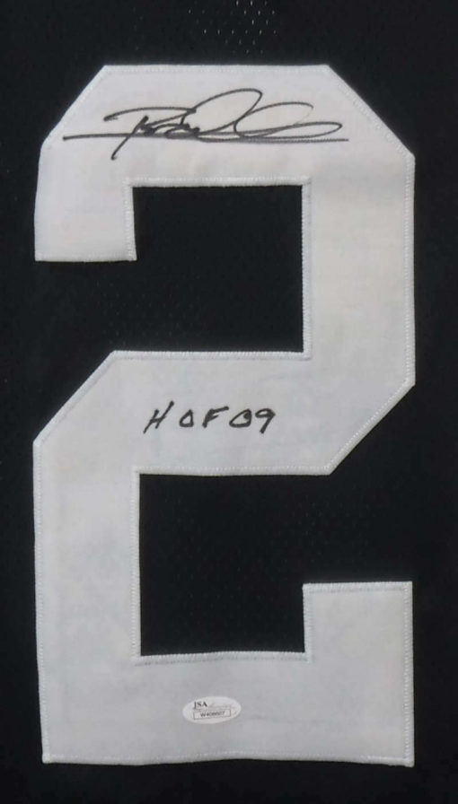Rod Woodson Autographed Pittsburgh Steelers Black XL Jersey HOF JSA 13918