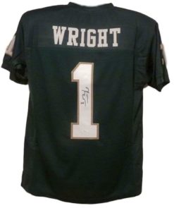 Kendall Wright Autographed/Signed Baylor Bears Green XL Jersey JSA 13925