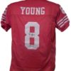 Steve Young Autographed/Signed San Francisco 49ers XL Red Jersey JSA 13944