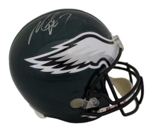 Michael Vick Autographed/Signed Philadelphia Eagles Replica Helmet JSA 13961