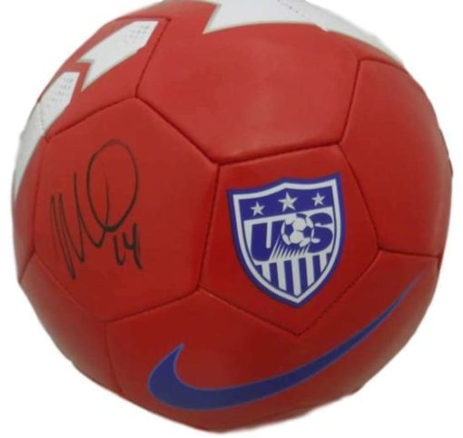 USA Womens Soccer Autographed Nike Soccer Ball Lloyd Solo +7 JSA 14012