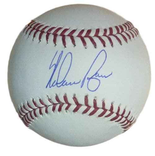 Nolan Ryan Autographed/Signed Texas Rangers OML Baseball 14030