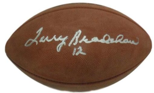 Terry Bradshaw Autographed Pittsburgh Steelers Official NFL Football JSA 14034