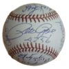 3,000 Hits Club Autographed OML Baseball (Rose, Gwynn, Jeter,+13) Steiner 14055