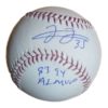 Frank Thomas Autographed Chicago White Sox OML Baseball 93 94 AL MVP 14056
