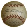 1949 New York Yankees World Series Signed Baseball (Berra Rizzutto +20)JSA 14079