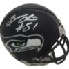 Bruce Irvin Autographed/Signed Seattle Seahawks Mini Helmet JSA 14094