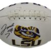 Leonard Fournette Autographed/Signed LSU Tigers Logo Football JSA 14098