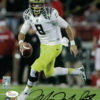 Marcus Mariota Autographed/Signed Oregon Ducks 8x10 Photo JSA 14131 PF
