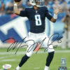 Marcus Mariota Autographed/Signed Tennessee Titans 8x10 Photo JSA 14132 PF