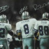 Dallas Cowboys Triplets Autographed 16x20 Photo Aikman Emmitt Irvin JSA 14140 PF